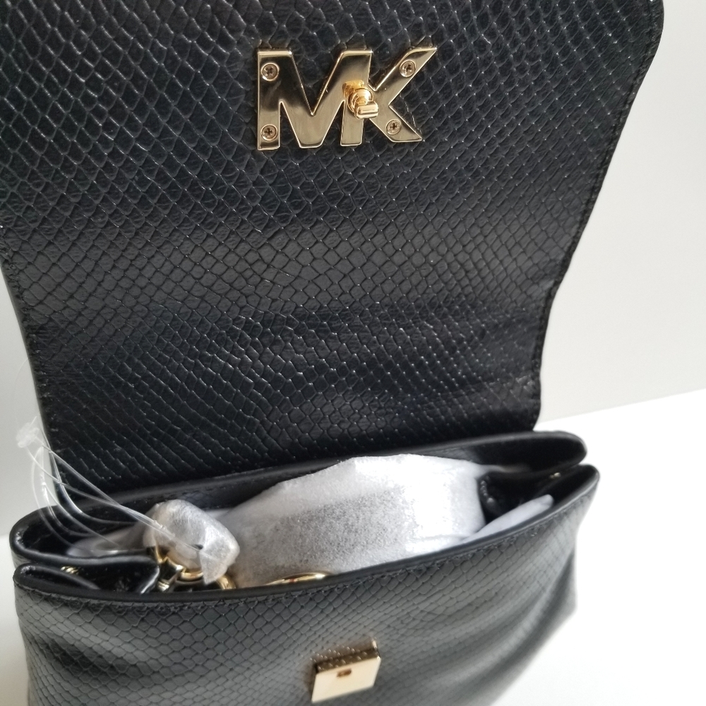 Michael Kors Mott Python Convertible Backpack - Picture 3 of 5